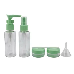 ست مسافرتی آرایشی ساندی مدل A94  مجموعه 6 عددی