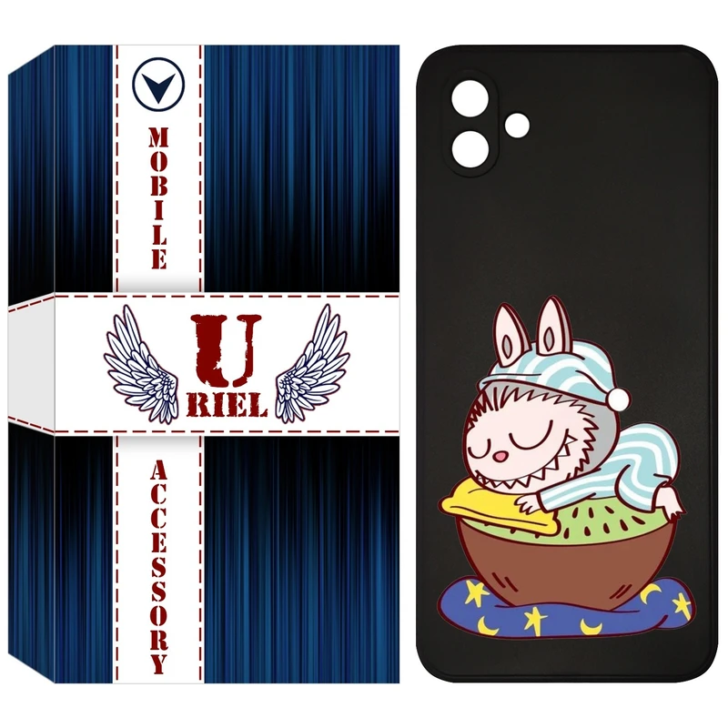 کاور یوریل قاب مدل KSH کد 127 طرح عروسک لبوبو مناسب برای گوشی موبایل سامسونگ Galaxy A05