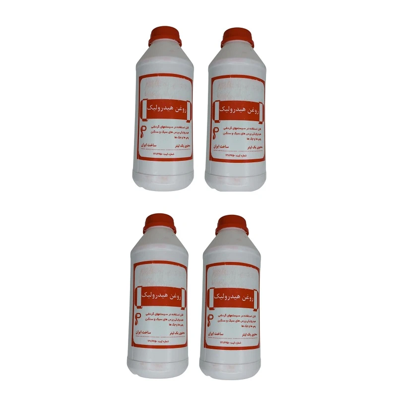 روغن هیدرولیک مدل HL10 حجم 1 لیتر بسته 4 عددی