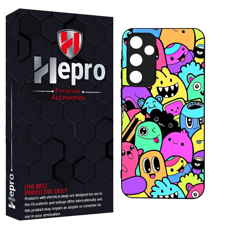 کاور هپرو طرح فانتزی مدل TPU مناسب برای گوشی موبایل سامسونگ Galaxy A55