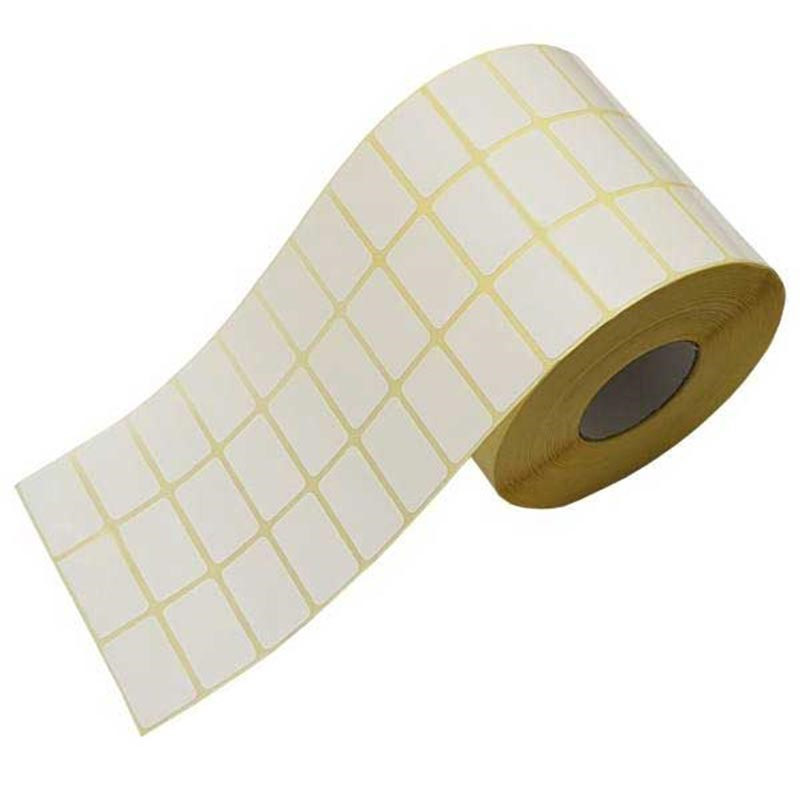 برچسب پرینتر لیبل زن بردار مدل سه ردیف سایز 15x34 بسته 6000 عددی