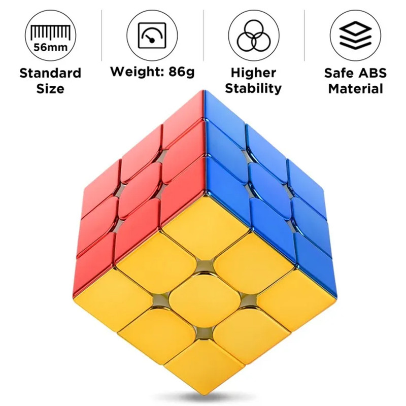مکعب روبیک شنگ شو مدل متالیک 3×3 Sengso Metallic