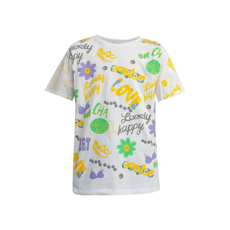 تی شرت آستین کوتاه پسرانه مدل PJ1112