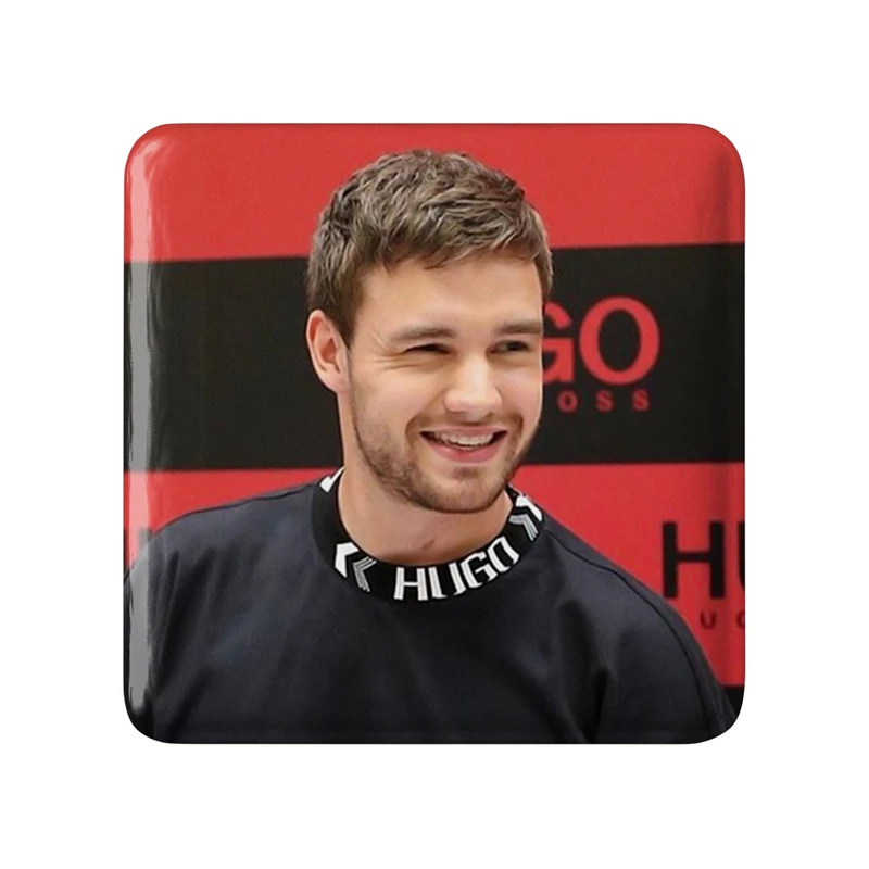 مگنت خندالو طرح لیام پین گروه موسیقی وان دایرکشن One Direction مدل مربعی کد 18895