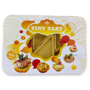 نقد و بررسی نان تارت مثلث نمکی تاینی تارت - 180 گرم توسط خریداران