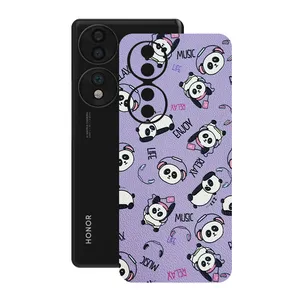 Remax cover sticker Leth model panda design suitable for Honor 70 mobile phone