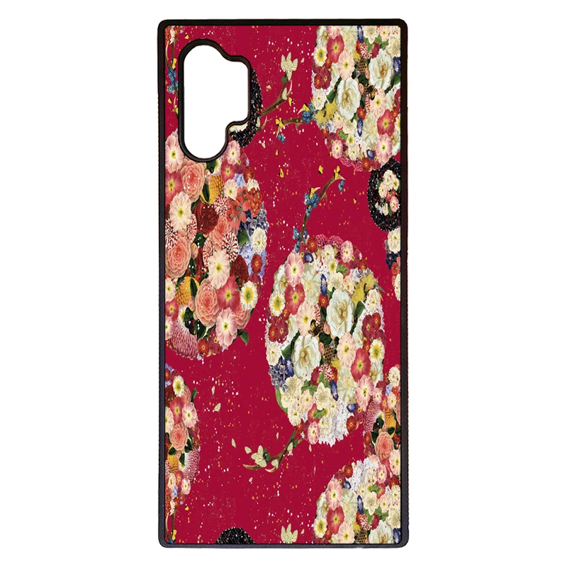 کاور طرح گلدار مناسب برای گوشی موبایل سامسونگ galaxy note 10 plus