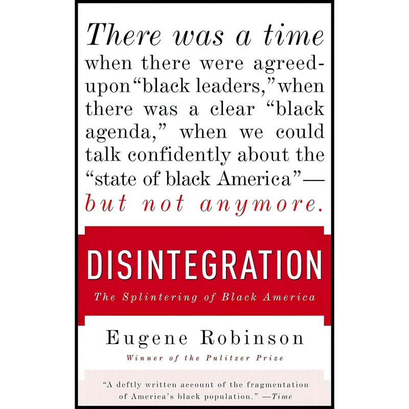 کتاب Disintegration اثر Eugene Robinson انتشارات Anchor