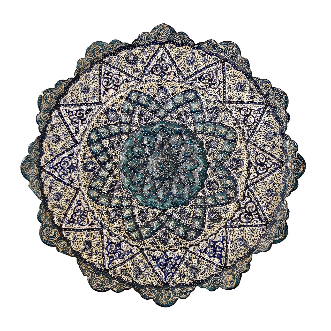 بشقاب میناکاری مدل 20028-7