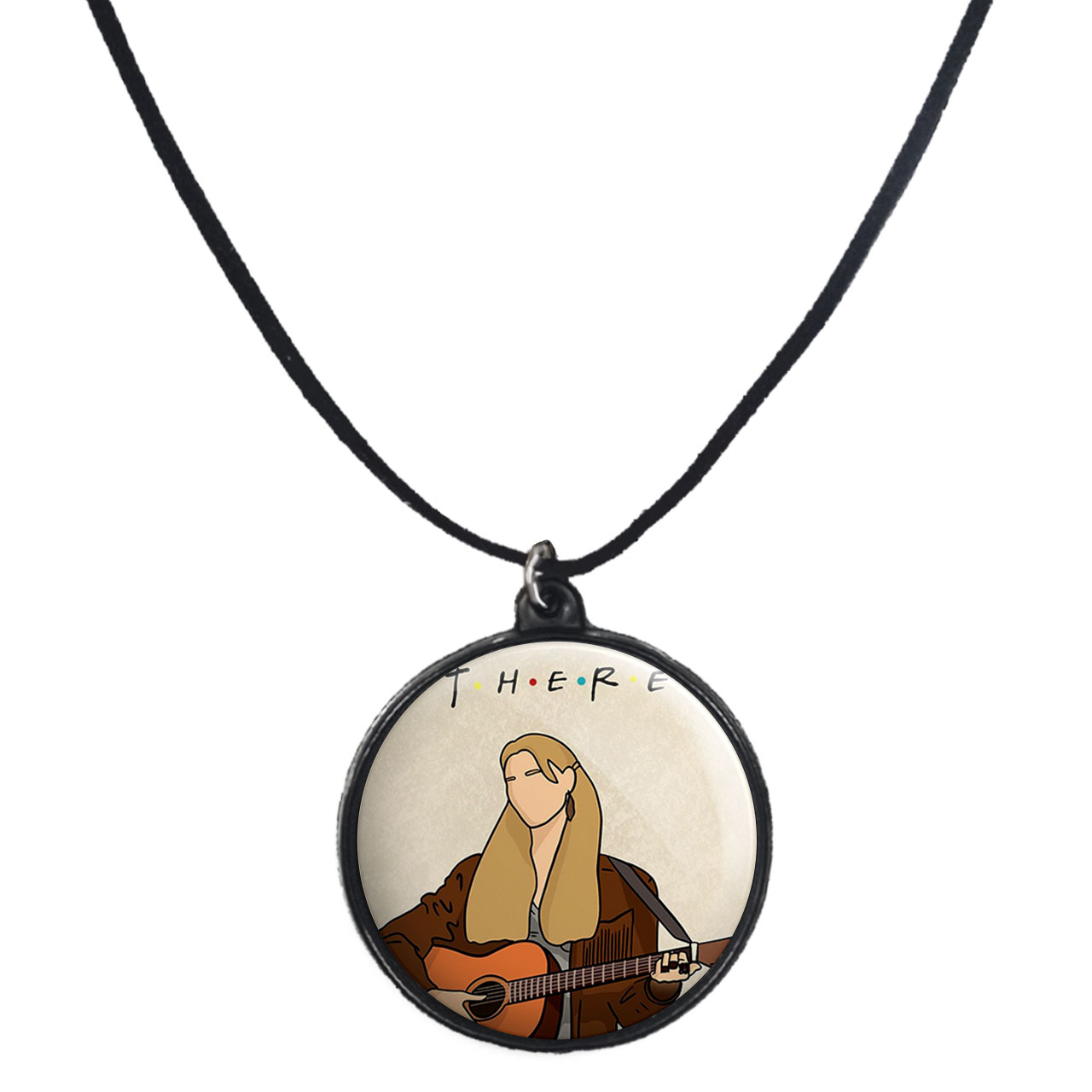 گردنبند پرمانه طرح فرندز کد pmb.19016 مدل دو طرفه