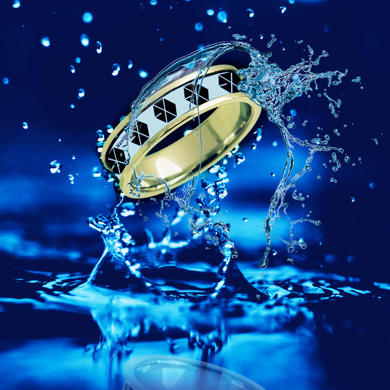 انگشتر ناکسیگو مدل شب تاب طرح EXO کد RT15337 انگشتر ناکسیگو مدل شب تاب طرح EXO کد RT15337