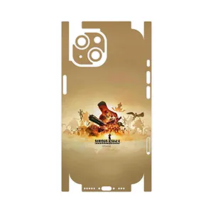 MAHOOT Serious Sam Game Series-FullSkin Cover Sticker for Apple iPhone 15