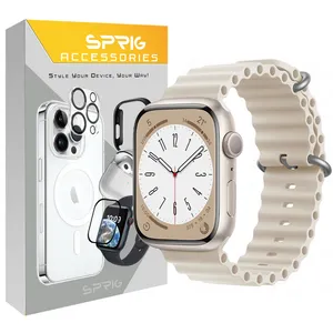 بند اسپریگ مدل Ocean مناسب برای اپل واچ SE 2022 40mm / SE 2021 40mm