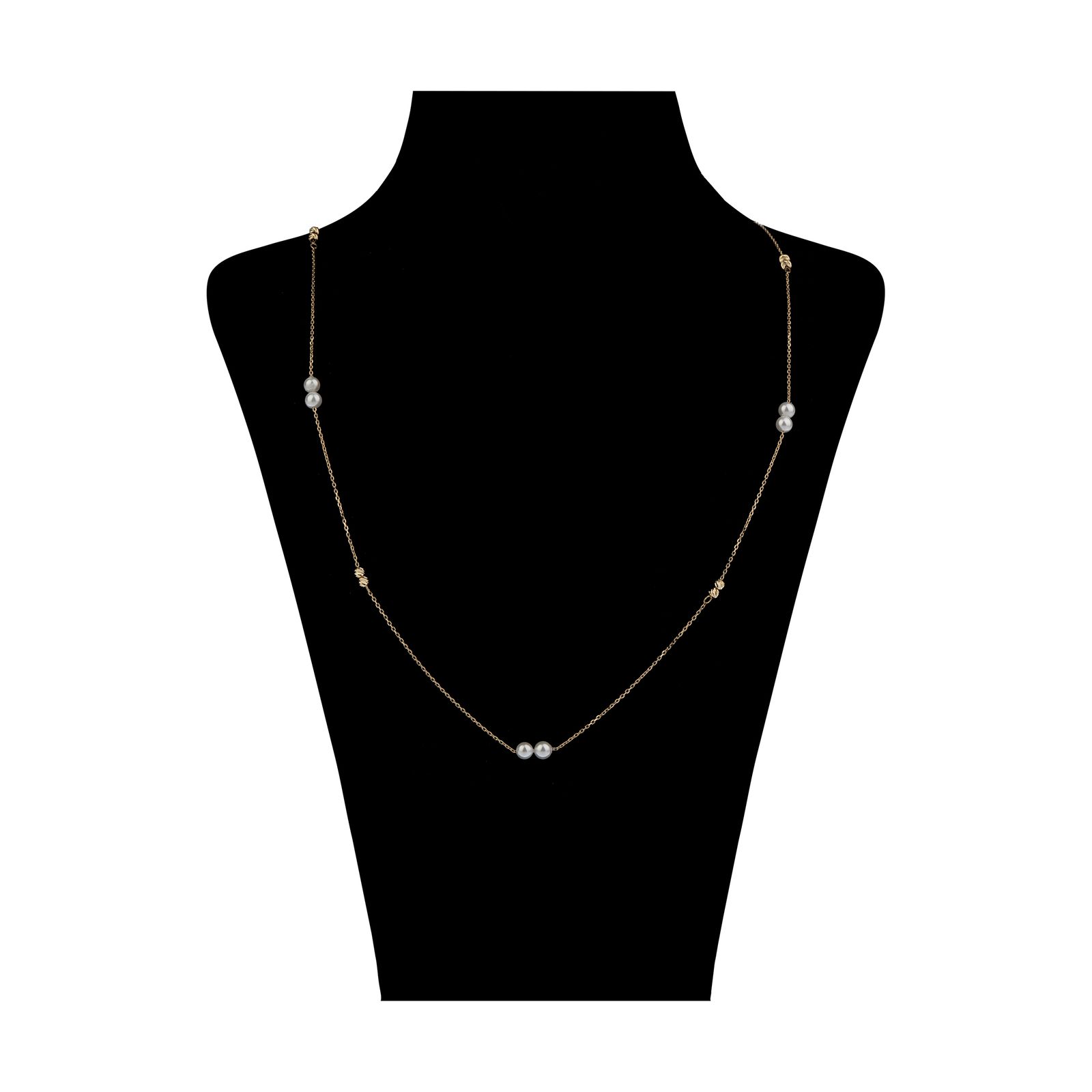 گردنبند طلا 18 عیار زنانه مایا ماهک مدل MM1354 -  - 1