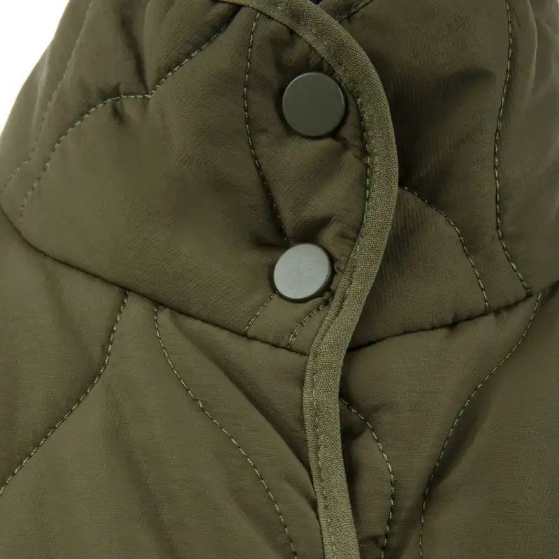 کاپشن زنانه سرژه مدل 219122 رنگ یشمی