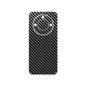 MAHOOT Glossy-Silver-Fiber Cover Sticker for Honor X9c Smart
