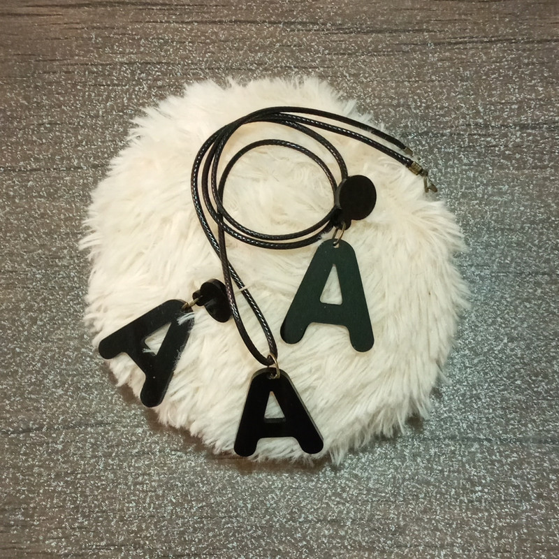 نیم ست دخترانه مدل حروف انگلیسی طرح A