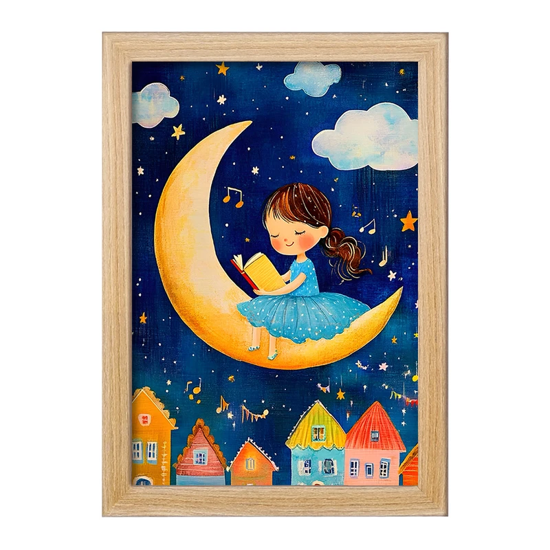 تابلو خندالو مدل دخترانه کودکانه کد F10931