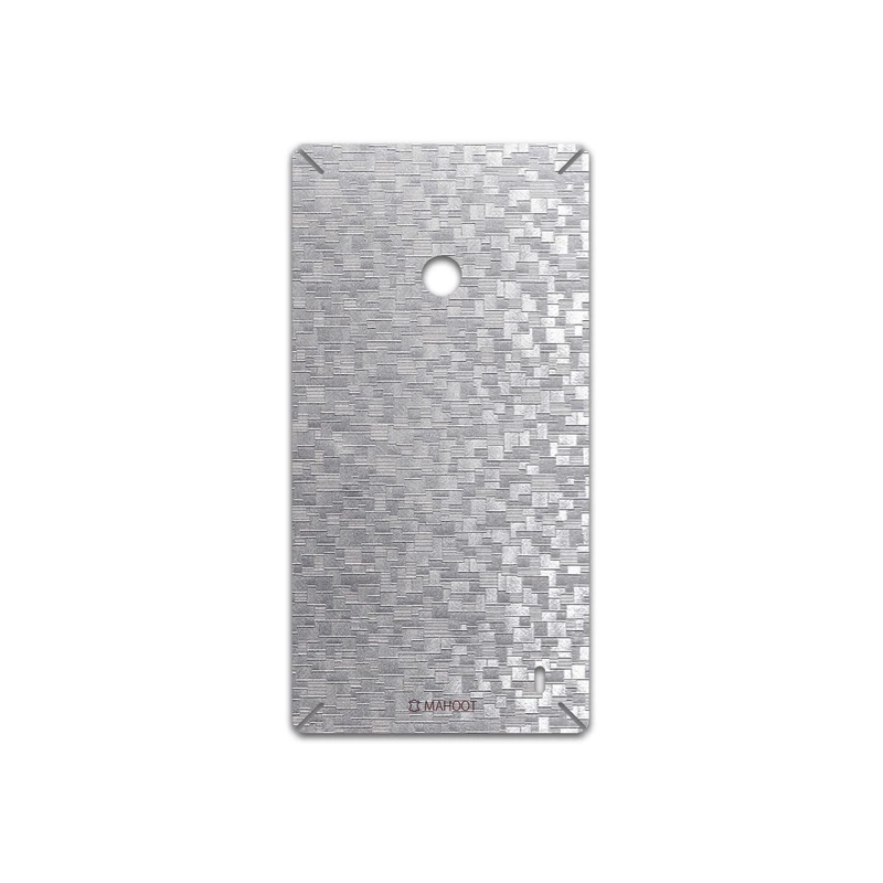 برچسب پوششی ماهوت مدل Silver-Silicon مناسب برای گوشی موبایل نوکیا Lumia 520