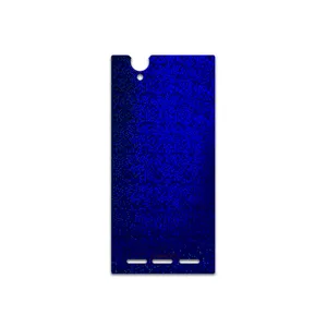 MAHOOT Blue-Holographic Cover Sticker for Sony Xperia T2 Ultra