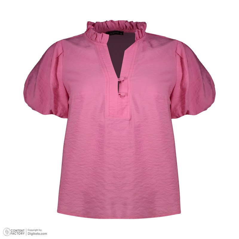 بلوز آستین کوتاه زنانه گردیه مدل 15127792304369