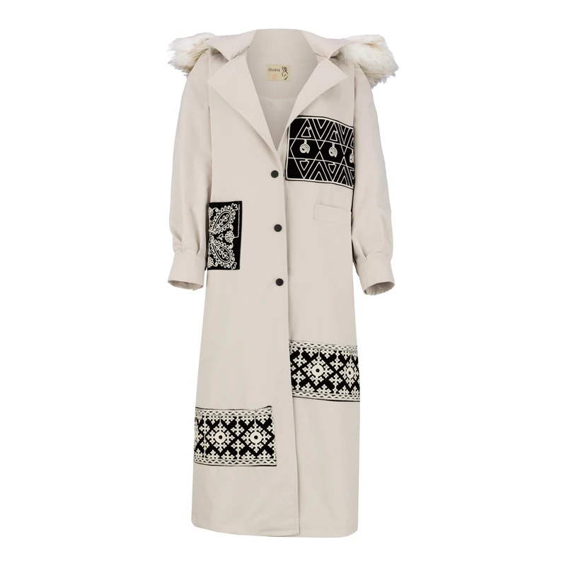 بارانی زنانه السانا مدل داتیس کد 236279