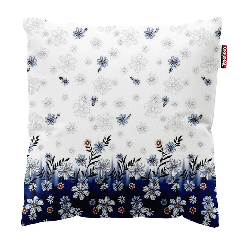 کوسن پاد آفرین طرح گل کد 2345 سایز 30*30 سانتی متر