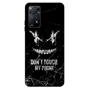 Megafone Dont touch my phone 1884 Cover For Xiaomi Redmi Note 11 Pro 4G / 5G