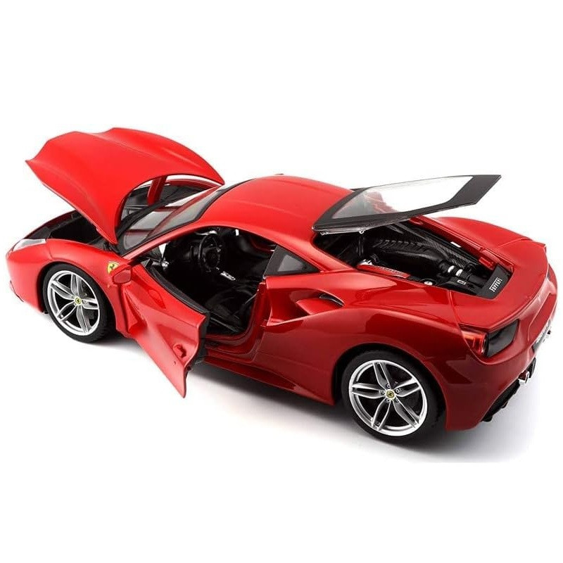 ماکت ماشین بوراگو مدل FERRARI 488 GTB COUPE 2015