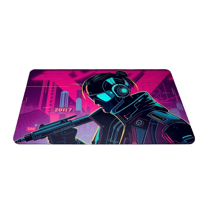 ماوس پد مدل Cyberpunk 2077 سایز 24x37 سانتی متر