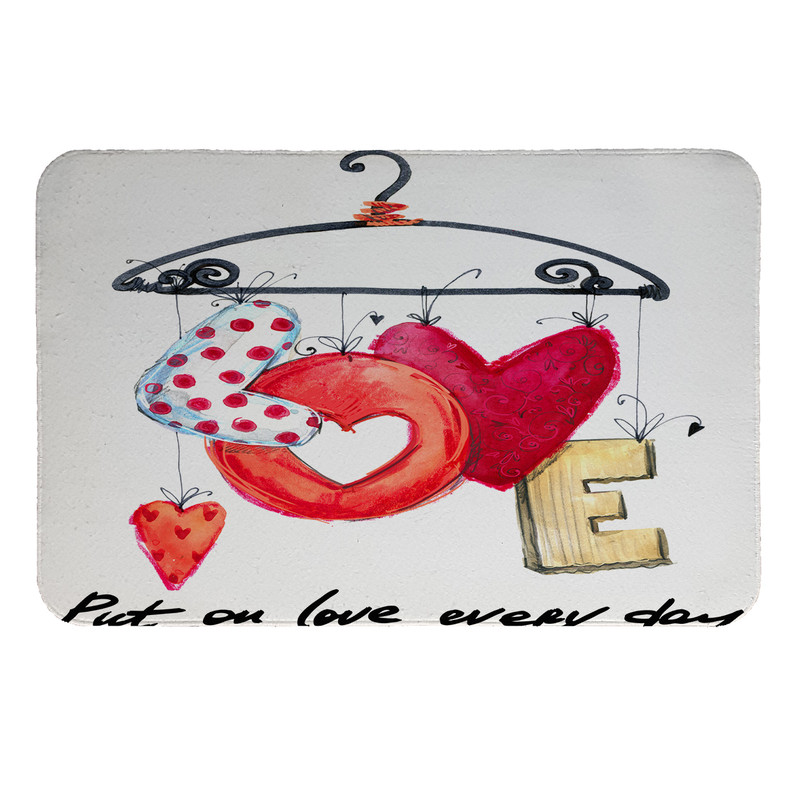 پادری مدل LOVE کد 6247 سایز 110 × 80 سانتی متر