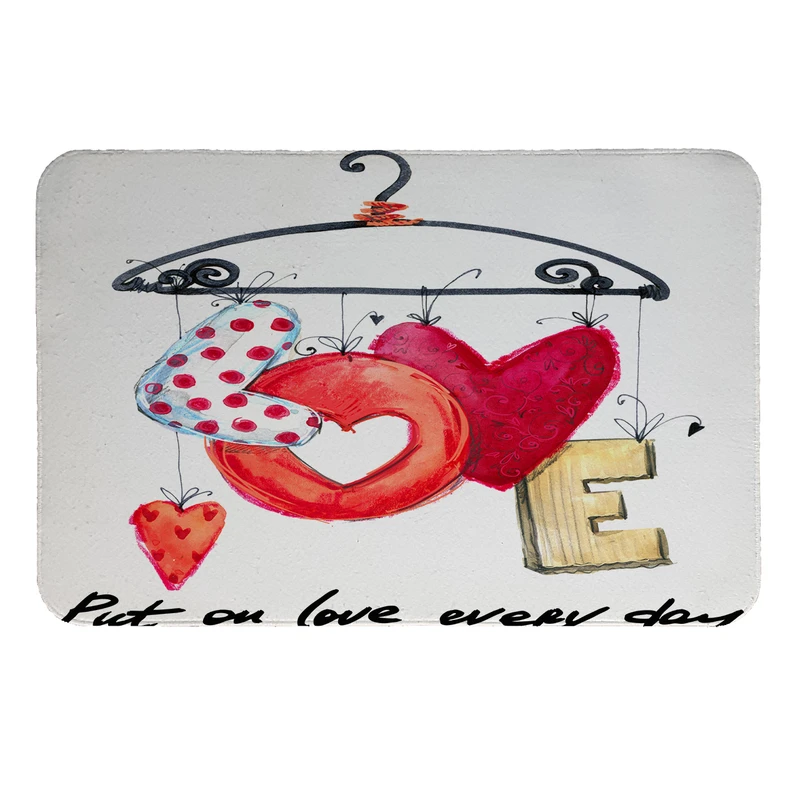   پادری طرح LOVE کد 6247 سایز 50 × 70 سانتی متر