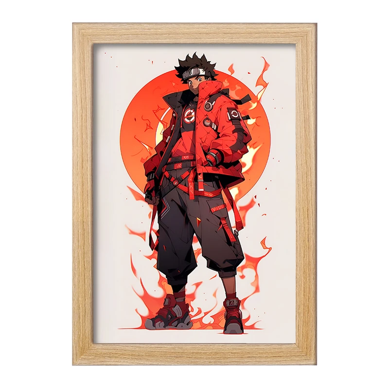 تابلو خندالو مدل انیمه ناروتو (Naruto) کد F4500