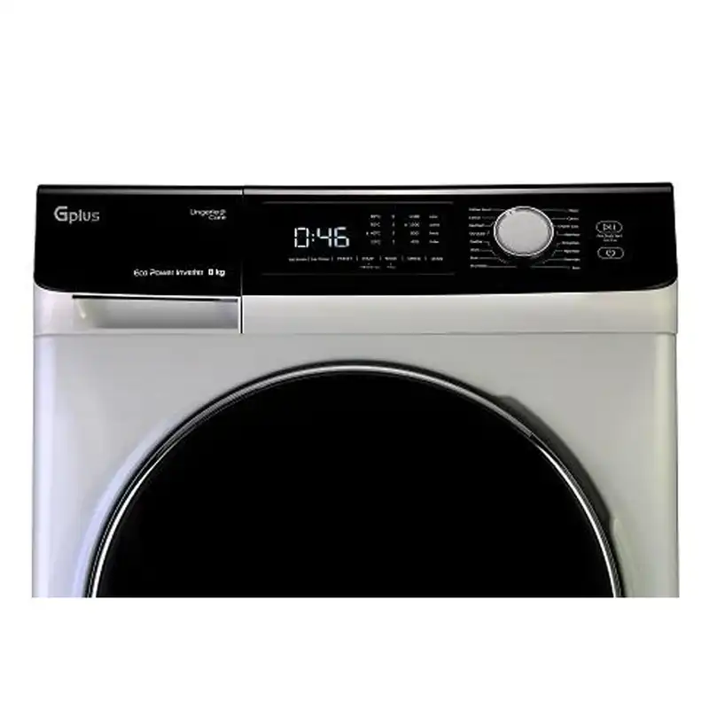 ماشین لباسشویی جی پلاس مدل GWM-P8540W ظرفیت ۸ کیلوگرم