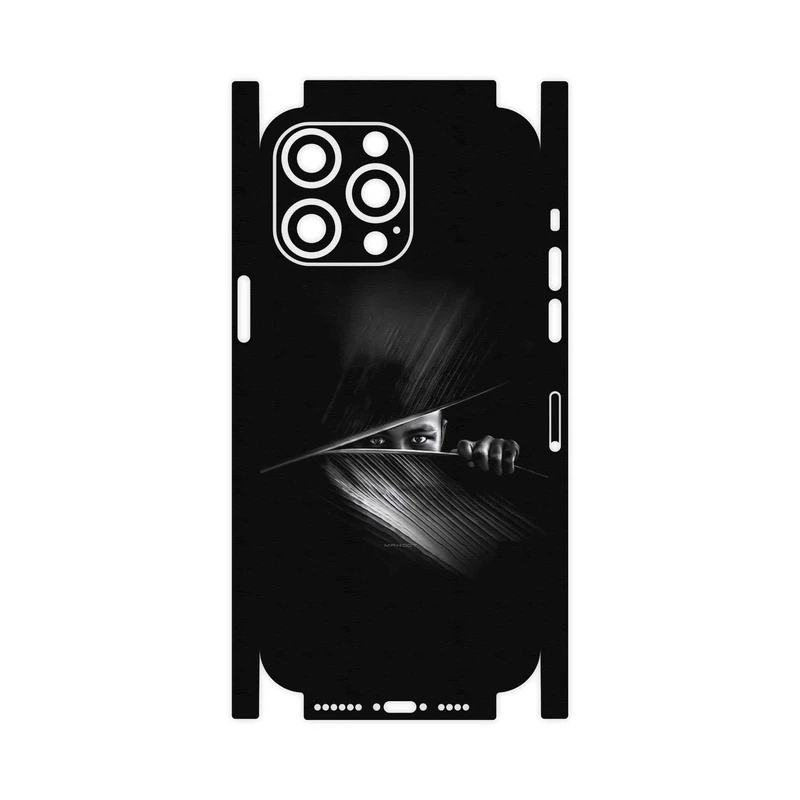 برچسب پوششی ماهوت مدل Black Portrait-FullSkin مناسب برای گوشی موبایل اپل iPhone 14 Pro Max