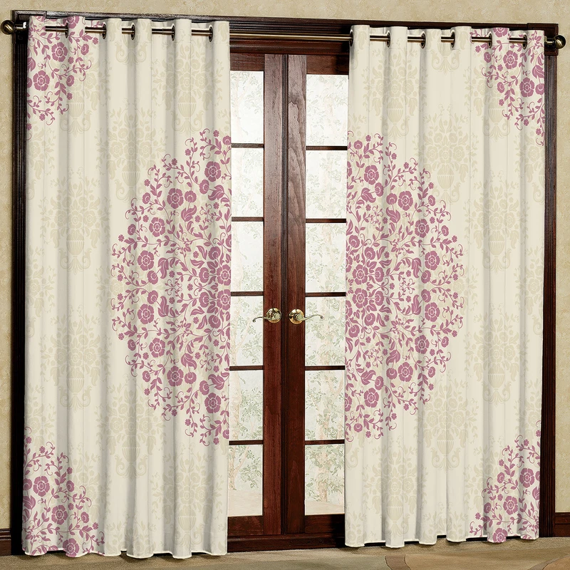 پرده مدل مخمل پانچی کد1835 سایز140x200سانتی متر