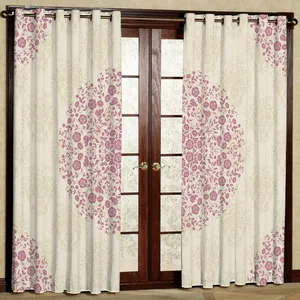  پرده مدل هازان پانچی کد 1835 سایز 140x200 سانتی متر