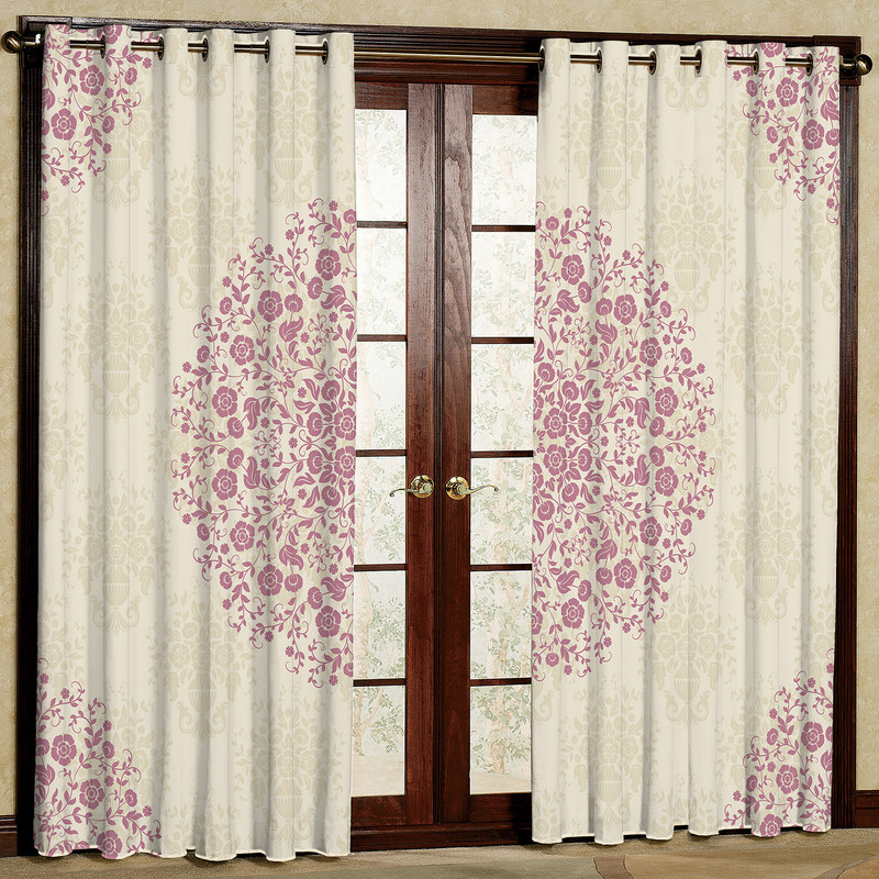  پرده مدل هازان پانچی کد 1835 سایز 140x200 سانتی متر