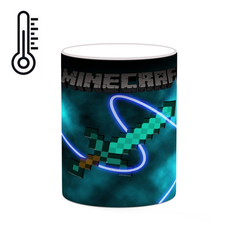 ماگ حرارتی کاکتی طرح ماینکرافت minecraft مدل mgh41400
