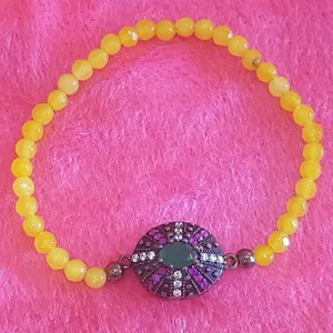 دستبند نقره زنانه مدل p600