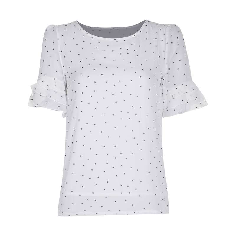 بلوز آستین کوتاه زنانه مدل نادیا