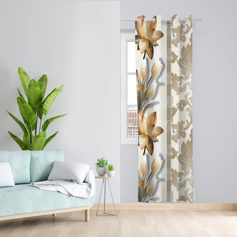 پرده مدل مخمل پانچی کد 1135 سایز 140x200 سانتی متر