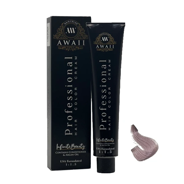 رنگ مو آوایی شماره 9.71 حجم 120 میلی لیتر رنگ بلوند مرواریدی خیلی روشن زیتونی