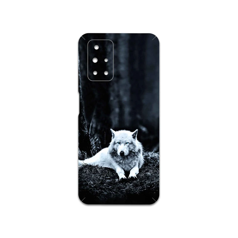 برچسب پوششی ماهوت مدل Dire-Wolf مناسب برای گوشی موبایل شیائومی Redmi 10 Prime