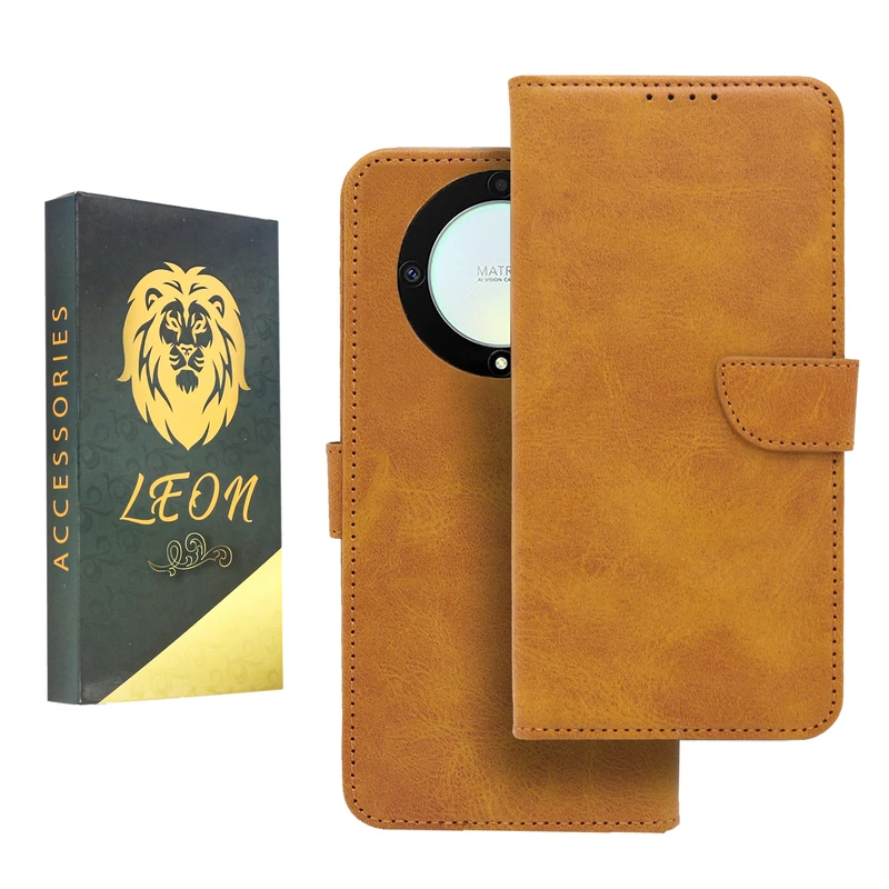 کیف کلاسوری لئون مدل Khoshi مناسب برای گوشی موبایل آنر X9A