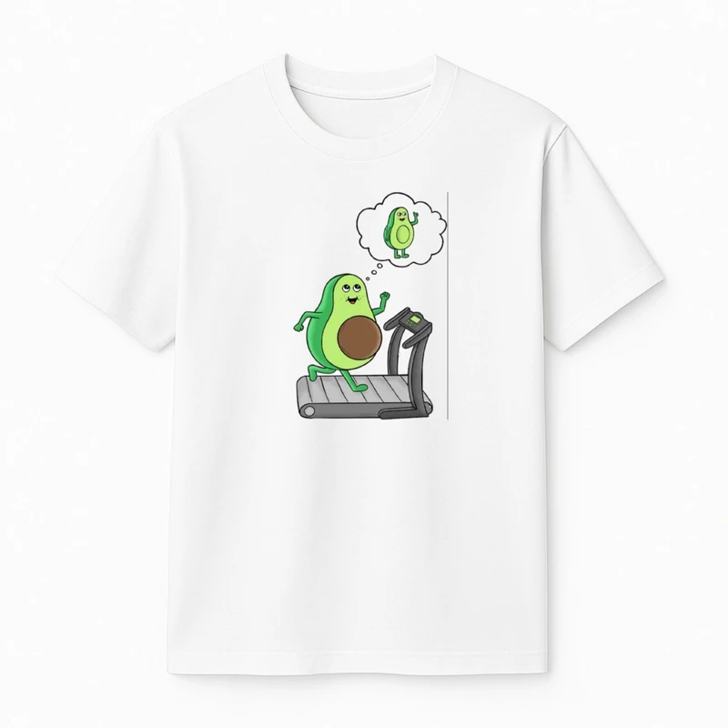 تی‌شرت آستین کوتاه پسرانه مدل آووکادو فیتنس 