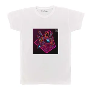 تی شرت بچگانه پرمانه طرح iron man کد pmt.2342