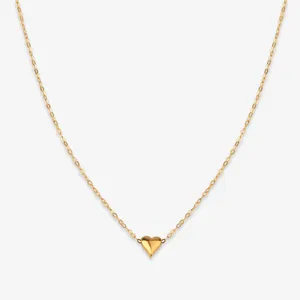 گردنبند طلا 18 عیار زنانه با زنجیر حلقه‌ای (فلامینگو) روبی آرت گالری مدل 312382