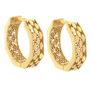 گوشواره طلا 18 عیار زنانه طلای مستجابی مدل 04 کد 71