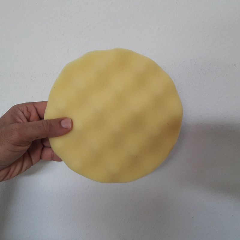 پد اسفنجی پولیش خودرو مدل سینوسی معتدل